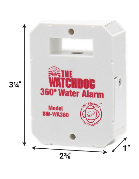 Alarma de Agua Compacta Glentronics BW-WA360 110 dB