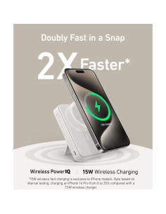 Banco de Poder Anker MagGo 10,000mAh Cargador Inalámbrico 15W 2