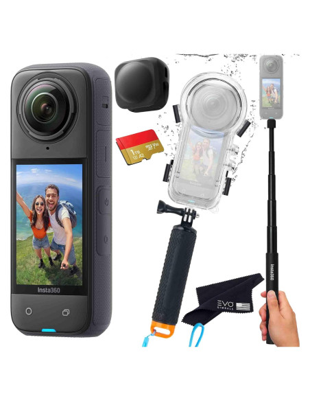 Cámara de Acción 360 Insta360 X4 con Paquete de Buceo 8K Cámara de Acción 360 Insta360 X4 con Paquete de Buceo 8K