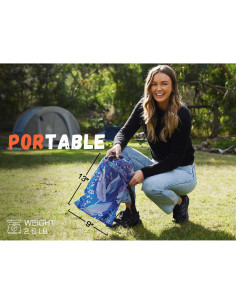 Sofá Hamaca Inflable WEKAPO Portátil 208 cm Impermeable 2