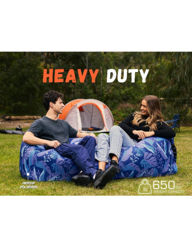 Sofá Hamaca Inflable WEKAPO Portátil 208 cm Impermeable