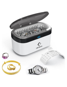 Limpiador Ultrasónico de Joyas Life Basis 500ML 42kHz Acero Inoxidable