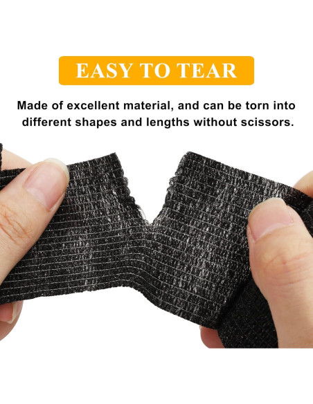 Cinta de Agarre para Tatuajes Ruicoo 4pcs Autoadhesiva 5 cm x 4.57 m