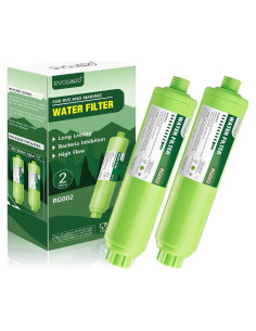 Filtro de Agua RVGUARD Inline 2 Unidades, Reduce Olores y Cloro