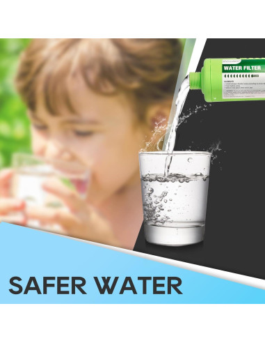 Filtro de Agua RVGUARD Inline 2 Unidades, Reduce Olores y Cloro