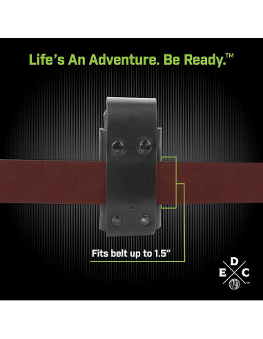 Funda de Cuero 1791 EDC para Multiherramientas hasta 11.43 cm