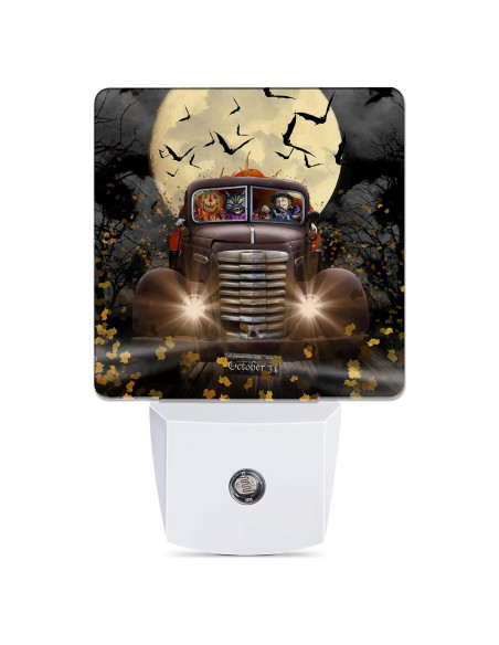 Luz Nocturna Jopowide Camión Halloween con Sensor 5.1x7.6cm