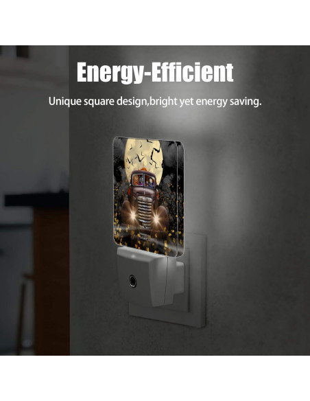 Luz Nocturna Jopowide Camión Halloween con Sensor 5.1x7.6cm