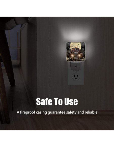 Luz Nocturna Jopowide Camión Halloween con Sensor 5.1x7.6cm