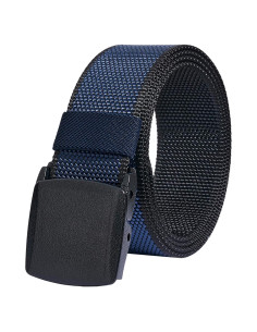 Cinturón Reversible Casual LionVII para Hombre - Ajustable 68-124 cm