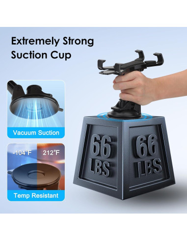 Soporte para Tableta de Coche Linkstyle 7-10.5" Ventosa