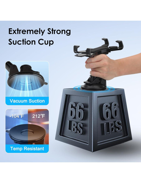 Soporte para Tableta de Coche Linkstyle 7-10.5" Ventosa