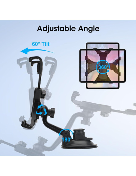 Soporte para Tableta de Coche Linkstyle 7-10.5" Ventosa