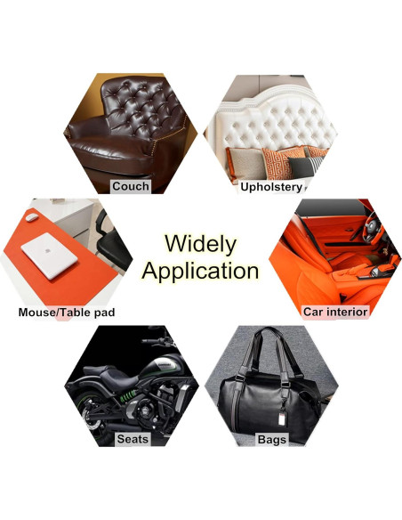 Parche de Reparación de Cuero ILOFRI 152x43 cm Autoadhesivo