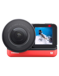Cámara de Acción Insta360 ONE R 5.3K 30fps 1" Rojo