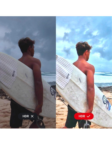 Cámara de Acción Insta360 ONE R 5.3K 30fps 1" Rojo