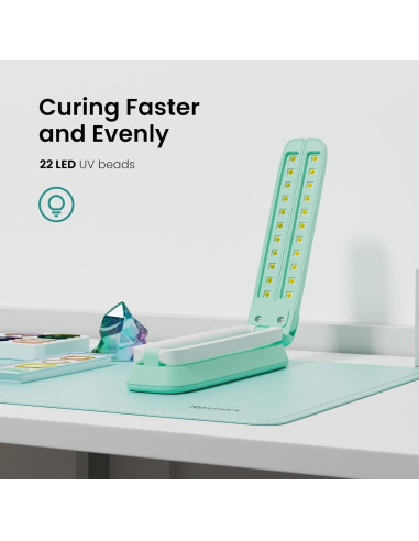Luz UV Inalámbrica Resiners R-062E para Curado de Resina