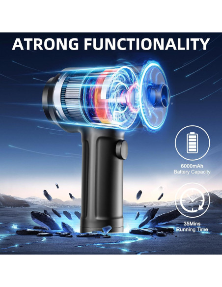 Soplador de Aire Comprimido Omicarry 3 Velocidades 51000RPM