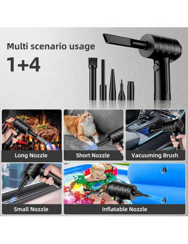 Soplador de Aire Comprimido Omicarry 3 Velocidades 51000RPM