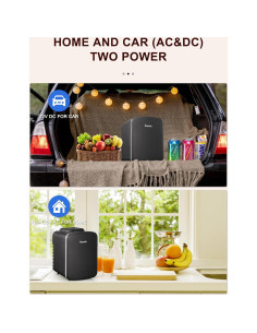 Mini Nevera Portátil Reemix 3.7L Enfriador y Calentador Negro 2