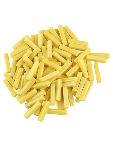 Azulejos de mosaico de vidrio amarillo Youway 150g para manualidades