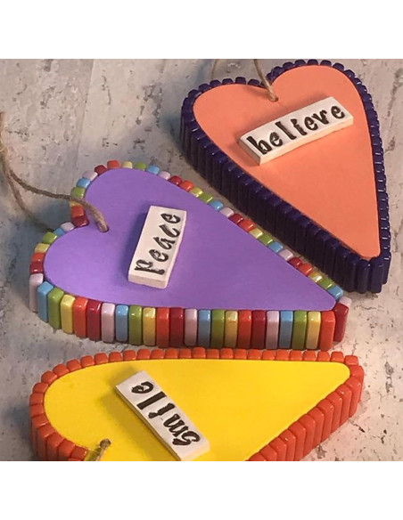 Azulejos de mosaico de vidrio amarillo Youway 150g para manualidades