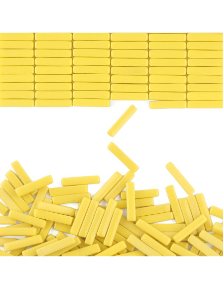 Azulejos de mosaico de vidrio amarillo Youway 150g para manualidades