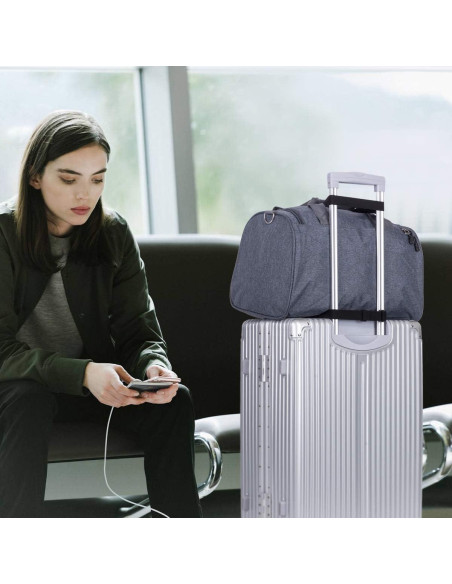 Correas de Equipaje Ajustables Lapinchen - Negro - 10 kg Correas de Equipaje Ajustables Lapinchen - Negro - 10 kg