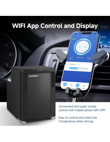 Refrigerador Congelador BODEGA 45L 12V para RV y Camping