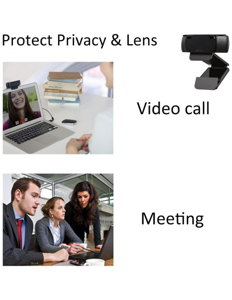 Cubierta de Privacidad Logitech C920 C922 C930 - Protección Webcam