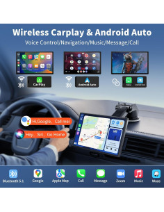Pantalla Carplay Inalámbrica 9" JoycePure con Cámara 4K 2