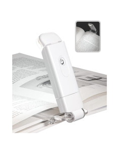 Luz de Lectura DEWENWILS Recargable USB con Clip 2 Niveles