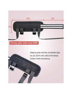 Correas de Tobillo para Mancuernas Serichamk Ajustables 2