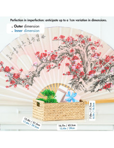 Cesta de Mimbre Extra Grande VATIMA 42.4x31.5x17.8 cm con Mangos 2