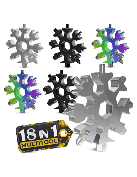 Multiherramienta 18 en 1 KETAR - Acero Inoxidable, Compacta