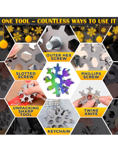 Multiherramienta 18 en 1 KETAR - Acero Inoxidable, Compacta