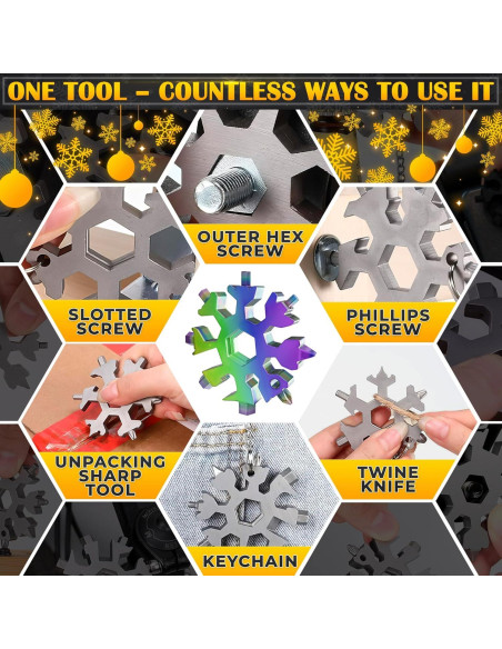 Multiherramienta 18 en 1 KETAR - Acero Inoxidable, Compacta