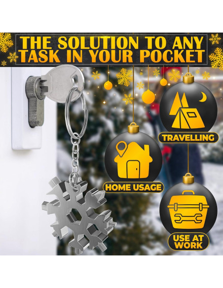 Multiherramienta 18 en 1 KETAR - Acero Inoxidable, Compacta