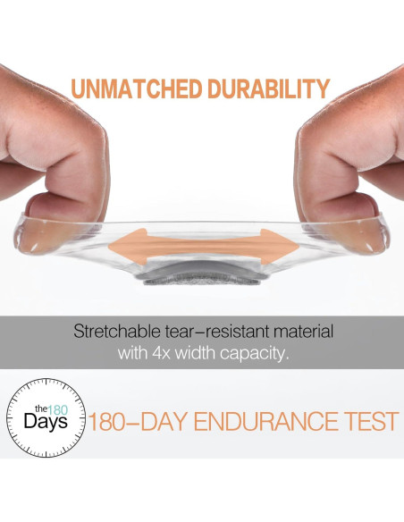 16 Protectores de Patas de Silla Silicona Transparente Antideslizantes