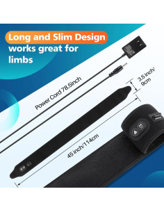 Almohadilla Calentada FlareMore para Codos y Más - 4 Niveles 2