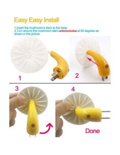 Lámpara de Noche LED UTLK en Forma de Hongo con Sensor 2