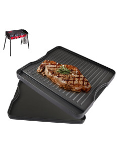 Plancha de Hierro Fundido DcYourHome 40.6x35.6 cm para Camp Chef