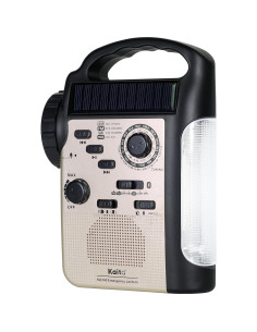 Linterna de Camping Kaito KA340 Solar Dynamo LED Radio Bluetooth 2
