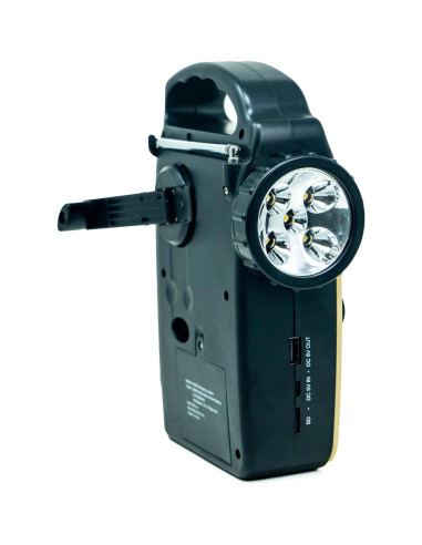 Linterna de Camping Kaito KA340 Solar Dynamo LED Radio Bluetooth