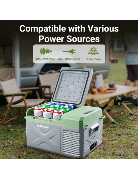 Refrigerador de Coche BODEGACOOLER X9 10 Cuartos 12V/24V