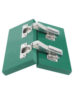 Bisagra de Esquina 45 TamBee de Acero Inoxidable - 2 Piezas