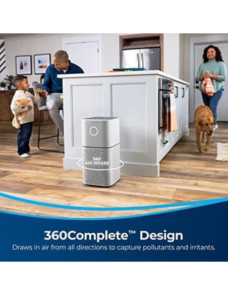 Purificador de Aire BISSELL Air180 HEPA para Hogar y Mascotas