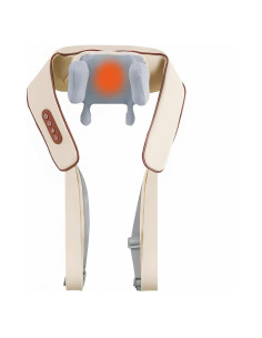Masajeador de Cuello y Espalda Eléctrico MysDlanG Beige