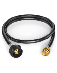 Adaptador de Manguera de Propano Jakivew 4 Pies QCC1 20lb a 1lb