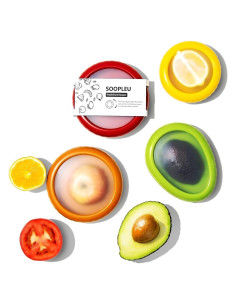 Set de 4 Contenedores de Almacenamiento SOOPLEU para Frutas